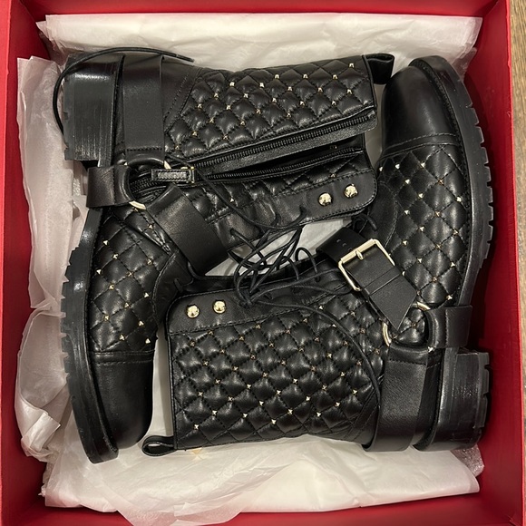 authentic Valentino Stud Combat Boots - Picture 2 of 7